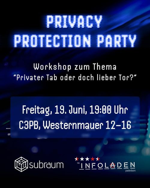 Privacy Protection Party: Anonym surfen - Privater Tab oder doch lieber Tor?