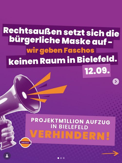 Demo gegen Rechts